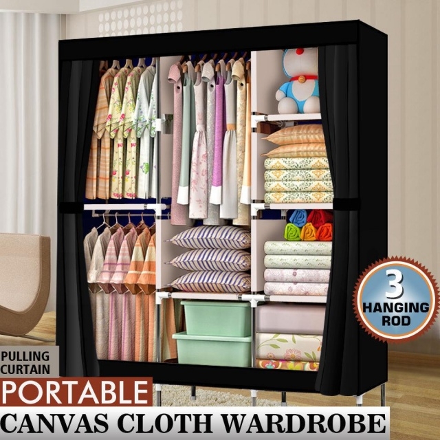 Remarkable Portable Clothes Closet Wardrobe Image