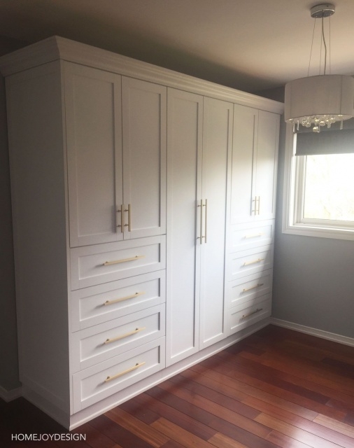Simple Bedroom Wardrobe Closet Image
