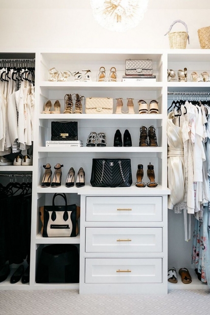 Simple Best Closet Design Photo