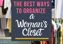 Simple Best Way To Organize A Woman's Closet Pic