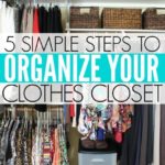 Simple Best Way To Organize Clothes In Closet Pics