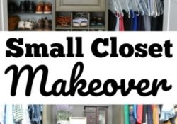 Simple Closet Makeover Ideas Pics