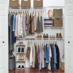 Simple Closet Organizer Installation Images