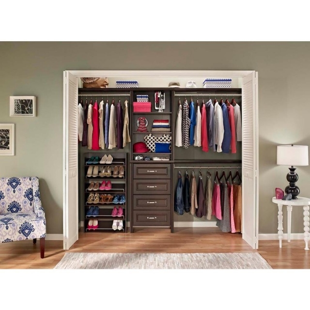 Simple Closet Top Shelf Organizer Image