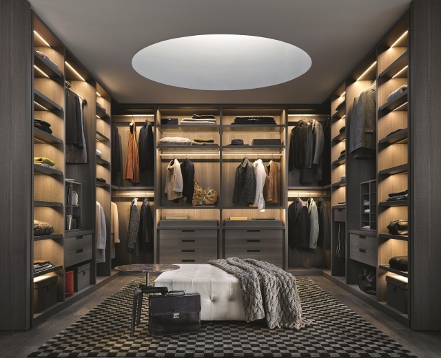 Simple Contemporary Walk In Closet Pics
