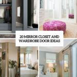 Simple Covering Mirrored Closet Doors Images