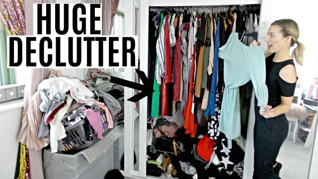 Simple Decluttering My Closet Photos