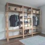 Simple Diy Wood Closet Shelves Pics
