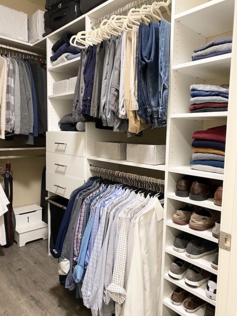 Simple Mens Closet Ideas Images