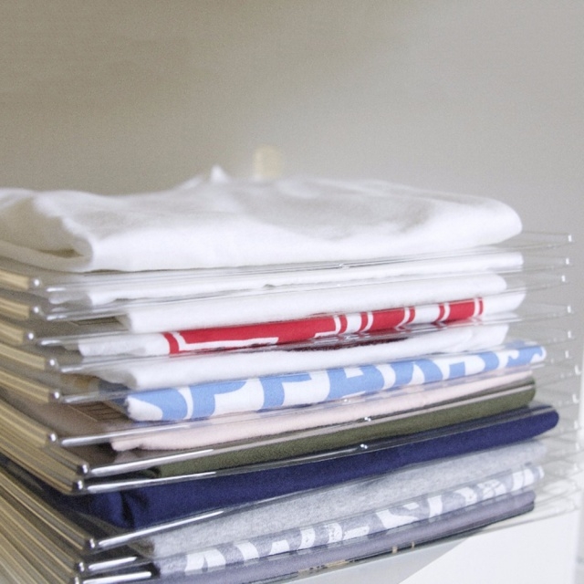 Simple T Shirt Organizing System Photo