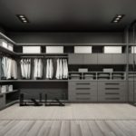 Simple Walk In Closet Black Pictures
