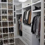 Simple Walk In Closet For Couples Picture