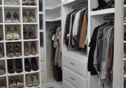 Simple Walk In Closet For Couples Picture