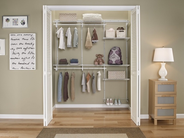 Splendid Adjustable Closet Organizer Picture