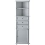 Splendid Corner Storage Closet Photo