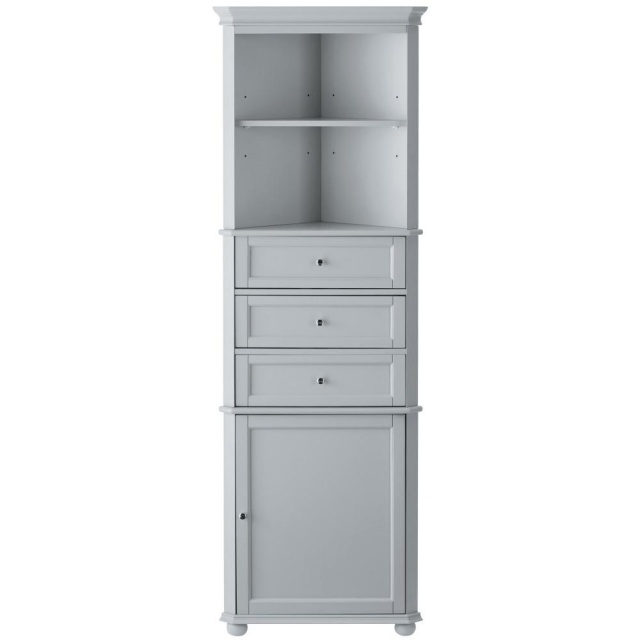 Splendid Corner Storage Closet Photo