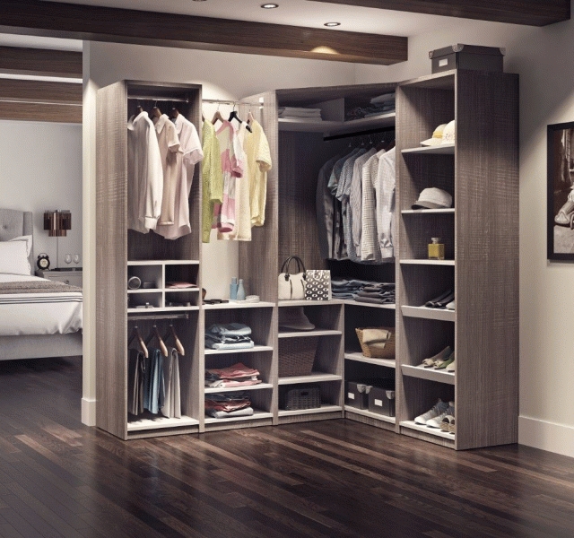 Splendid Gray Walk In Closet Images