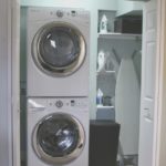 Splendid Laundry Closet Ideas Stackable Pics
