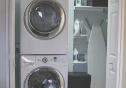 Splendid Laundry Closet Ideas Stackable Pics