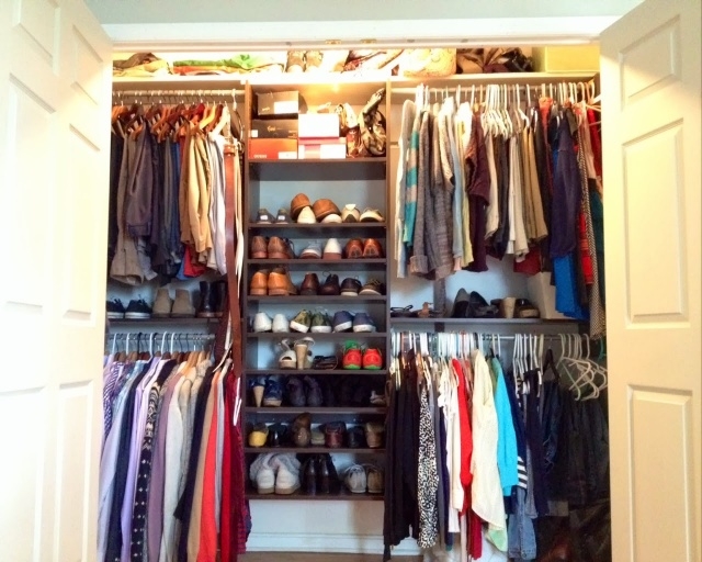Splendid Maximizing Small Closet Space Photos