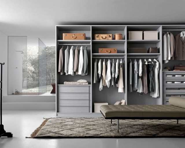 Splendid Men Walk In Wardrobe Photo