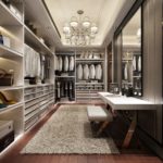 Splendid Modern Walk In Closet Image