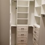 Splendid Narrow Walk In Closet Image