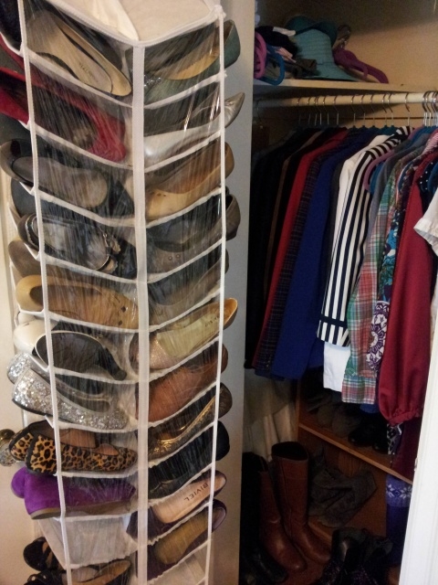 Splendid Small Closet Lots Of Clothes Picture