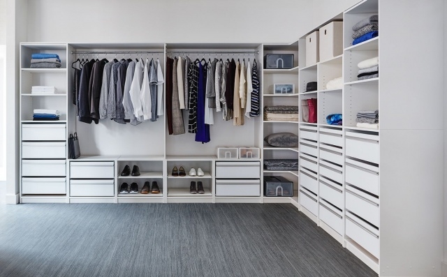 Splendid Walk In Robe Organisation Ideas Photos