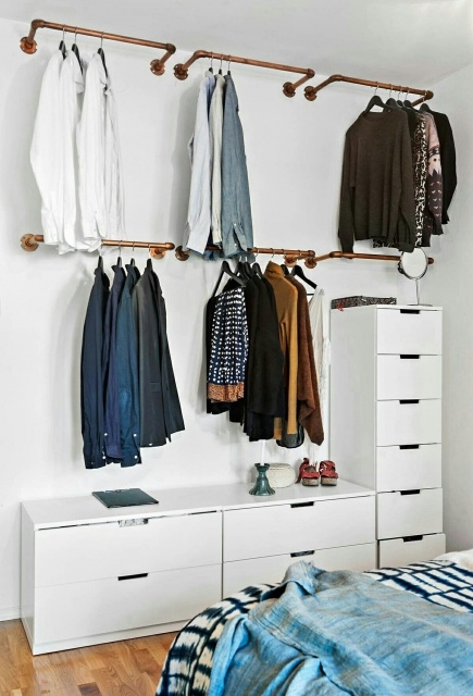 Splendid Wall Hanging Wardrobe Photos