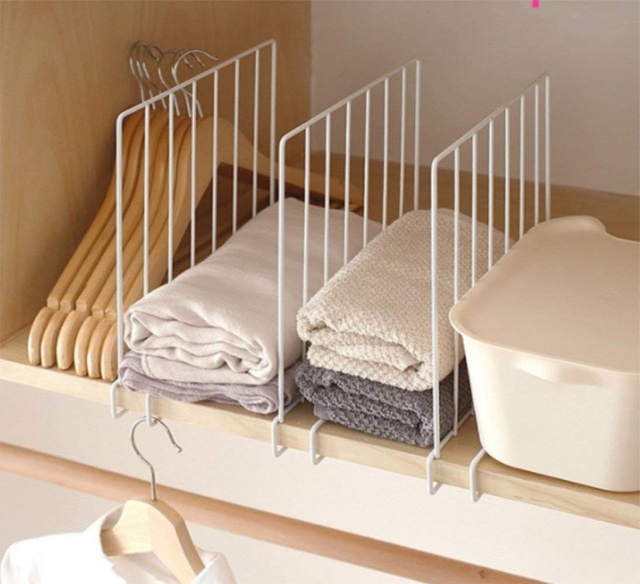 Splendid Wardrobe Shelf Dividers Picture