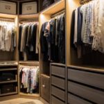 Splendid Wardrobe Walk In Closet Photo