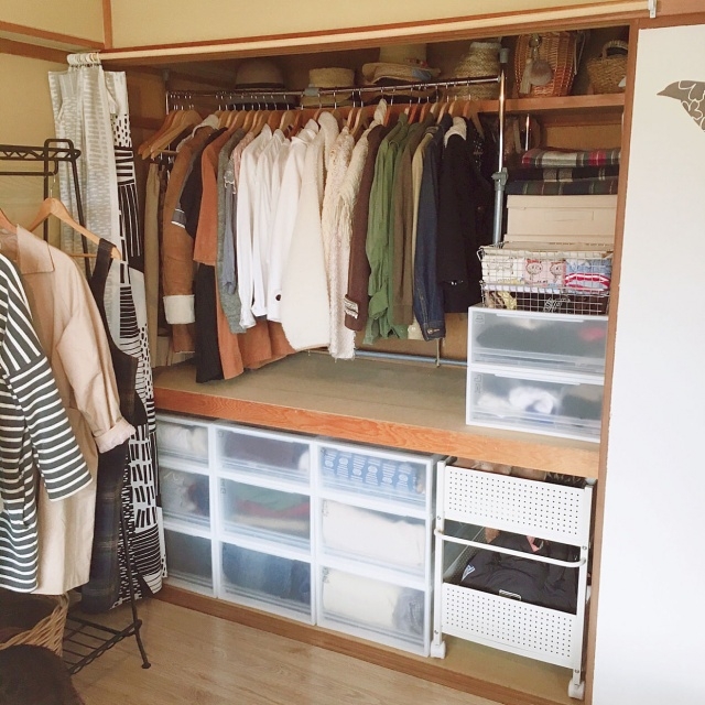 Splendid Well Organized Closet Photos