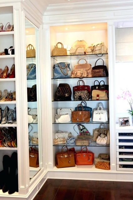 Stunning Bags Closet Ideas Pictures