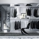 Stunning Black And White Walk In Closet Pics
