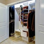 Stunning Deep Corner Reach In Closet Picture