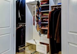 Stunning Deep Corner Reach In Closet Picture
