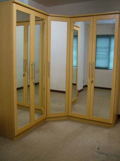 Stunning Frameless Mirror Bifold Closet Doors Images