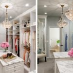 Stunning Marble Walk In Closet Pictures