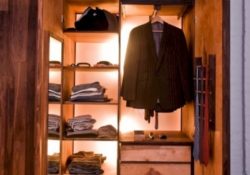 Stunning Men's Wardrobe Design Ideas Photos