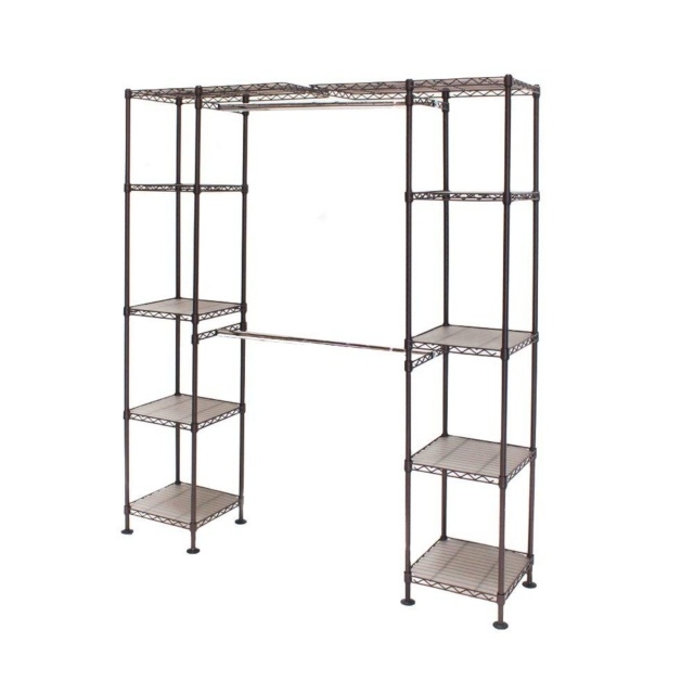 Stunning Seville Classics Expandable Closet Organizer Photo