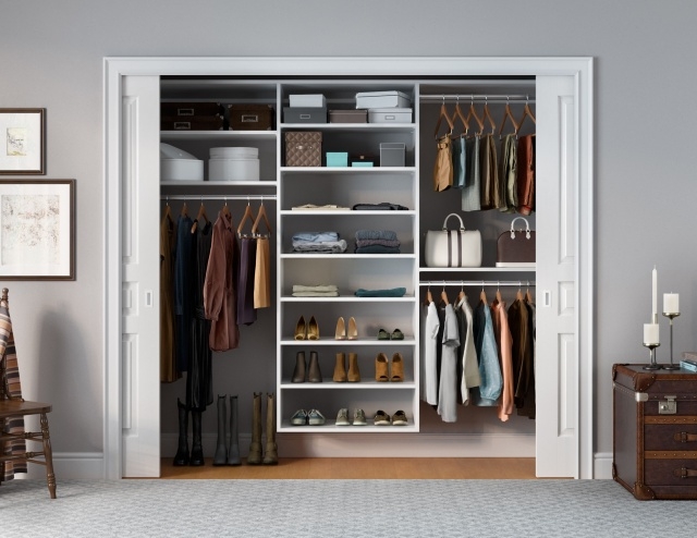 Stunning Space Saving Closet Design Photo