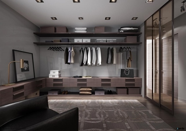 Stunning Walk In Closet Industrial Picture