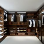 Stunning Wood Walk In Closet Images