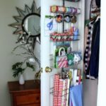 Stylish Back Of Closet Door Storage Pics