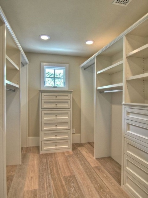 Stylish Basement Walk In Closet Pictures