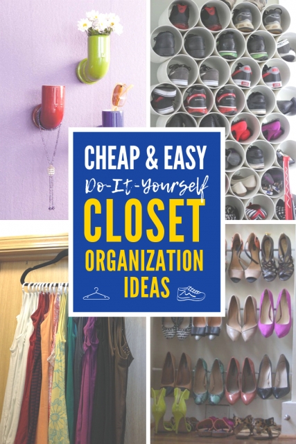 Stylish Cheap Diy Closet Pictures