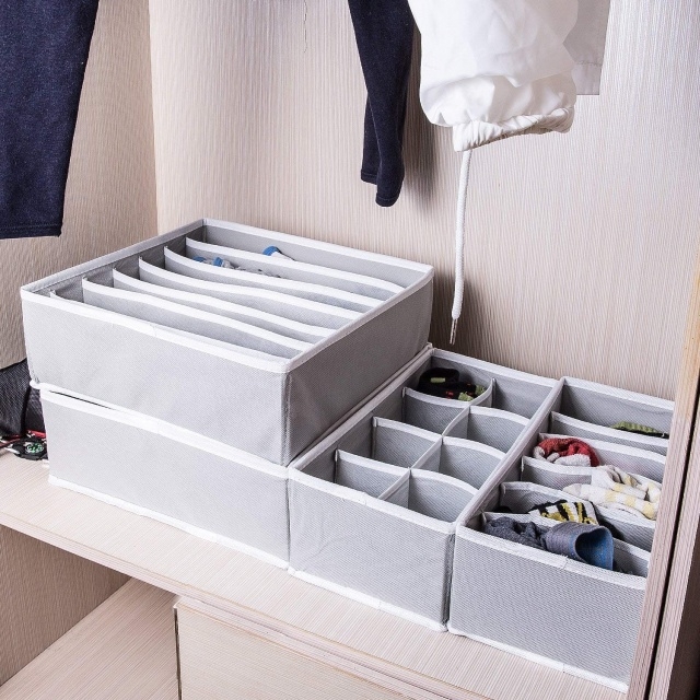 Stylish Closet Organizer Boxes Pictures