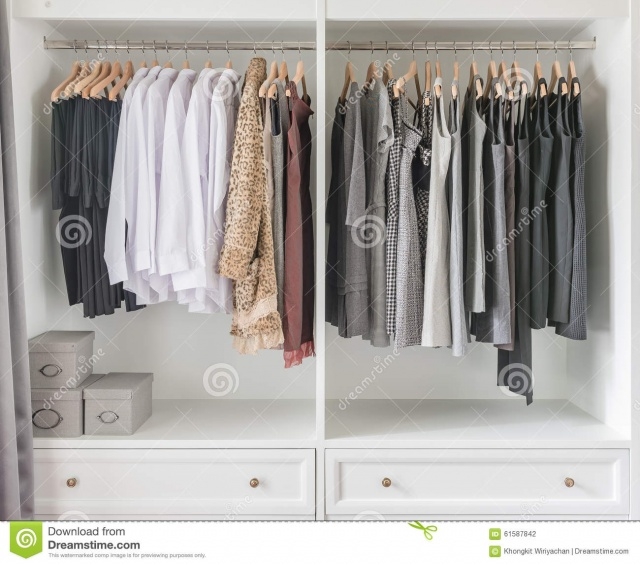 Stylish Cupboard For Hanging Clothes Pictures