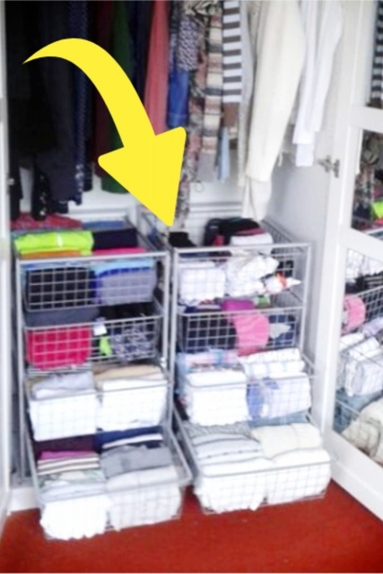 Stylish Dorm Room Closet Organization Image